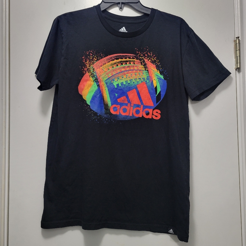 Adidas Football tShirt, kids L 14-16